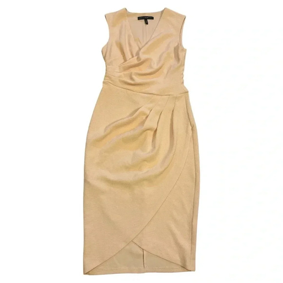 White House Black Market Pink Knit Sheath Dress Size 2 - Picture 6 of 10